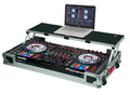 Gator Case G-TOURDSPDDJSZRZ G-TOUR Road Case for Pioneer DDJ-RZ/SZ Controller with Sliding Laptop Platform - Hollywood DJ