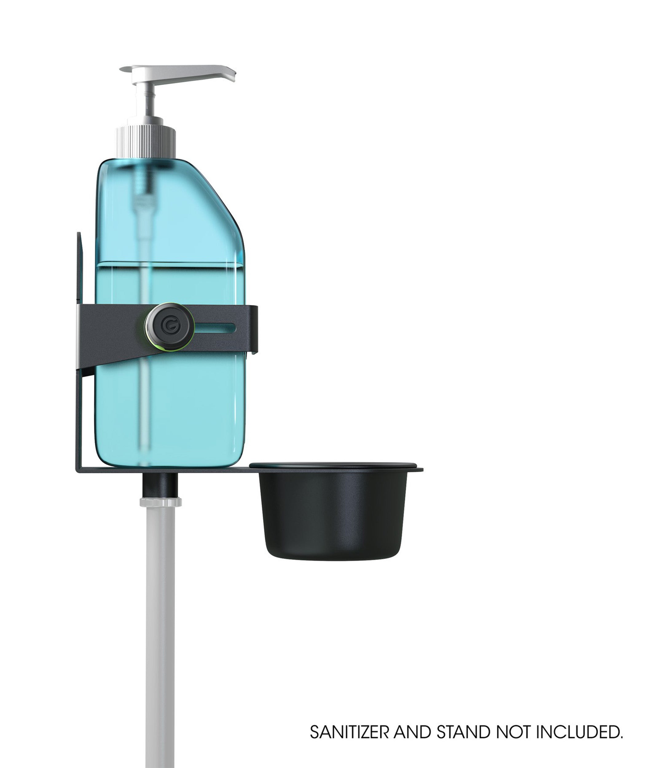 Gravity MA DIS 01 B, Universal Disinfectant Holder - Black - Hollywood DJ