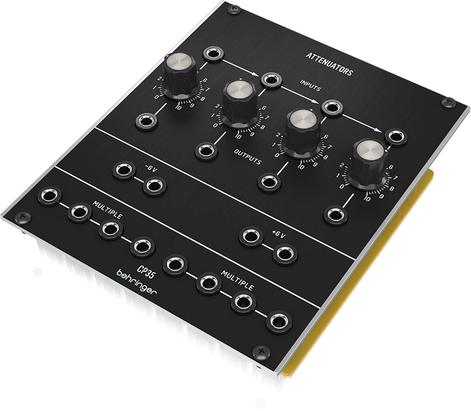 Behringer CP35 ATTENUATORS Legendary Analog Attenuator and Multiples Module For Eurorack - Hollywood DJ
