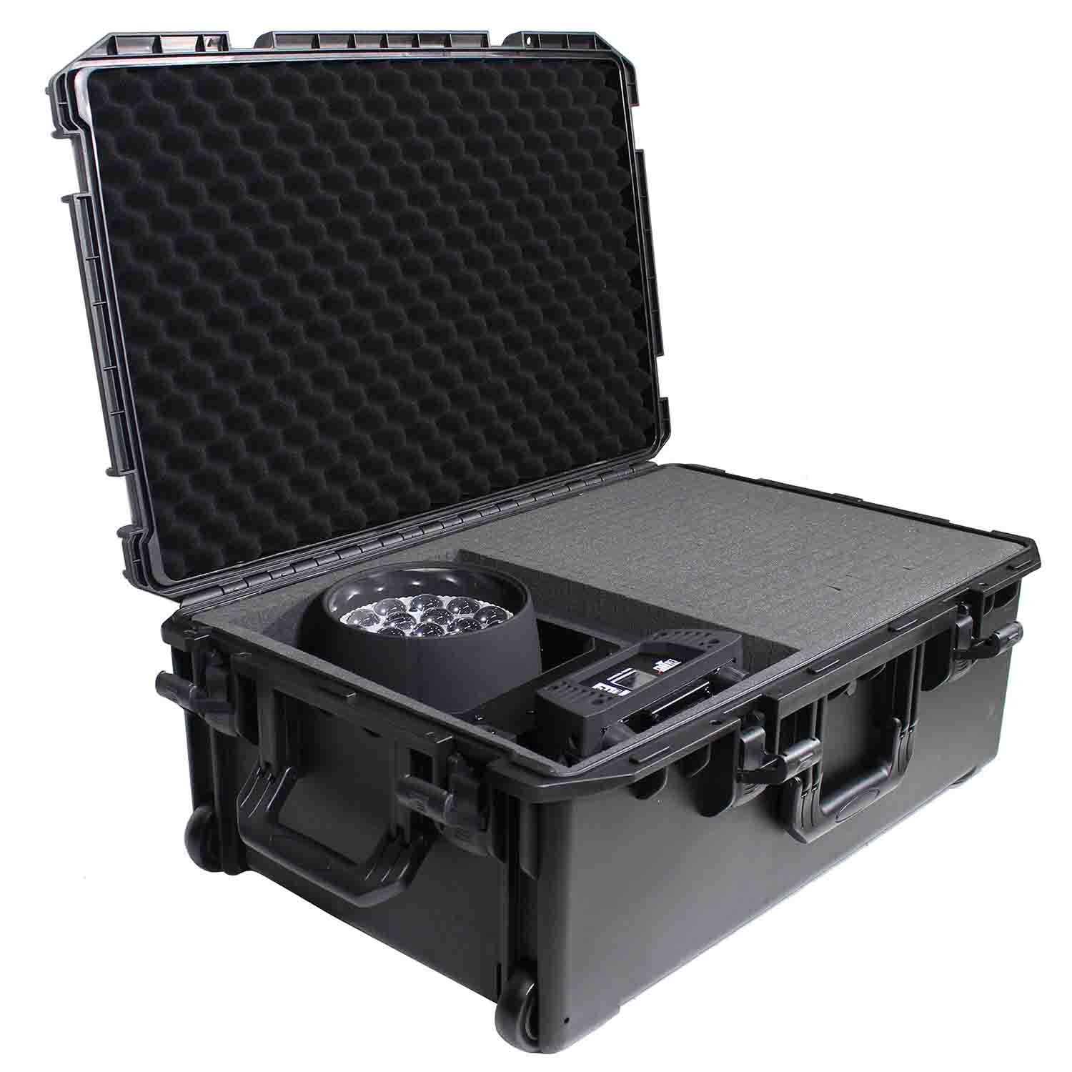 ProX XM-1101HW VaultX Large Watertight Case with Extendable Handle and Wheels - Hollywood DJ