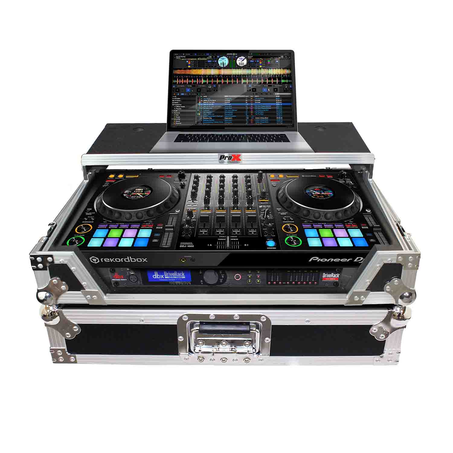 ProX XS-DDJ1000WLT, DJ Flight Case For Pioneer DDJ-1000 and DDJ-1000 SRT DJ Controller - Hollywood DJ