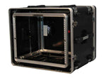 Gator Cases G-SHOCK-8L, 8U Shock Rack with Rubber Shock Suspension - Hollywood DJ