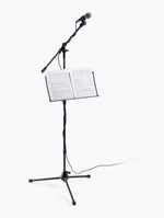 On Stage SMC1500, Clamp-On Sheet Music Bookplate for Mic Stands On-Stage