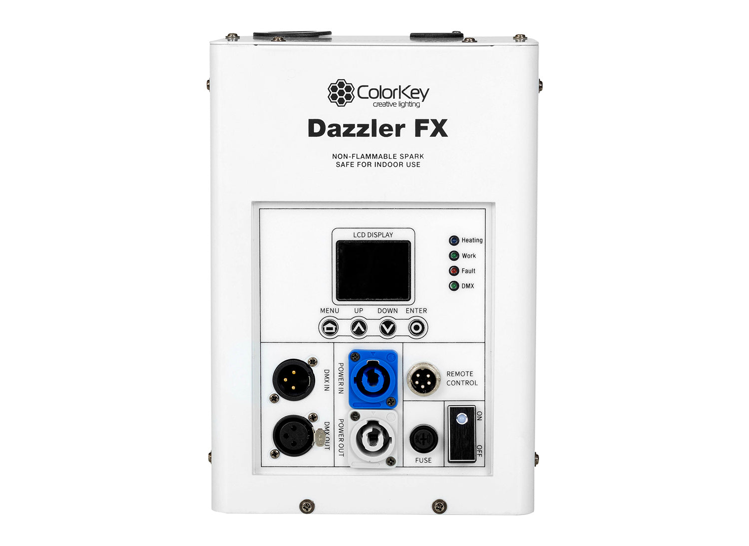 B-Stock: ColorKey CKU-7701 Dazzler FX Cold Spark Machine - White - Hollywood DJ