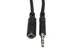 Hosa MHE-110 Headphone Extension Cable, 3.5 mm TRS to 3.5 mm TRS - 10 Feet - Hollywood DJ