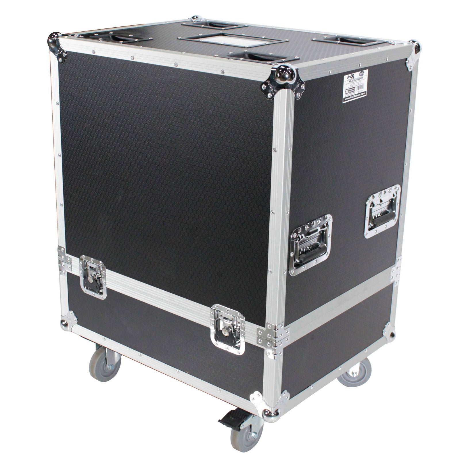ProX XS-282620LASPW Universal Line Array Speaker Case w/ Wheels Fits 2 - Hollywood DJ