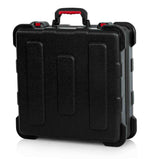 Gator Cases GTSA-MIX181806 Polyethylene DJ Mixer and Equipment Case - 18″x18″x6″ - Hollywood DJ