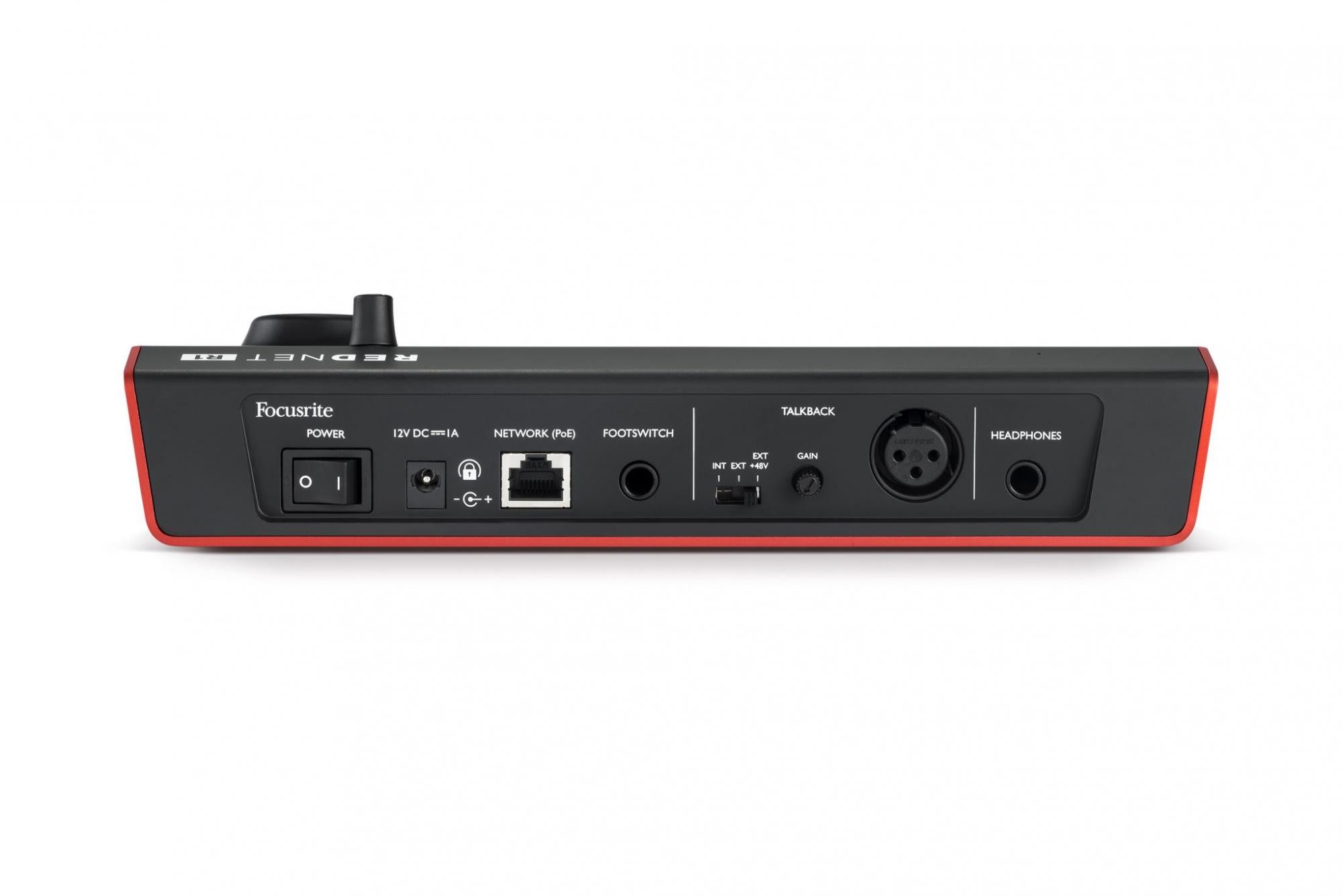 Focusrite Pro RedNet R1 Desktop Remote Controller for Red Interfaces - Dante Devices - Hollywood DJ