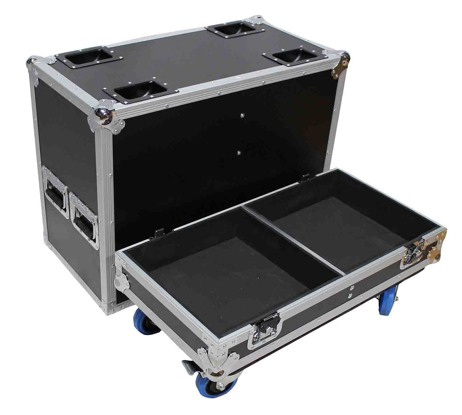 ProX X-JBLSRX815PX2W Flight Case for Two JBL SRX815P Speakers - Hollywood DJ