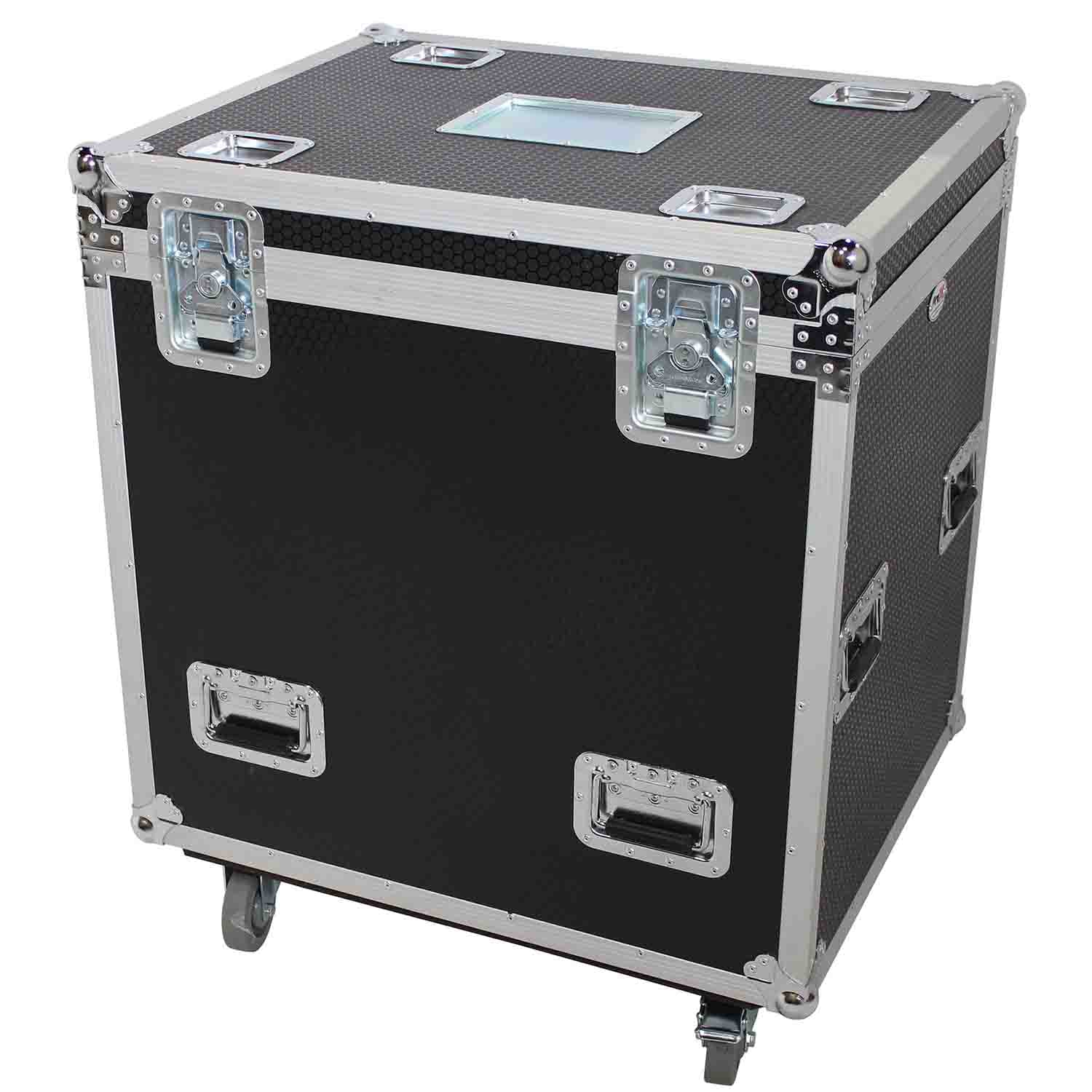 ProX XS-UTL243036W Heavy-Duty Truck Pack Utility Flight Case W-Divider and Tray Kit - 24"X30"X36" - Hollywood DJ
