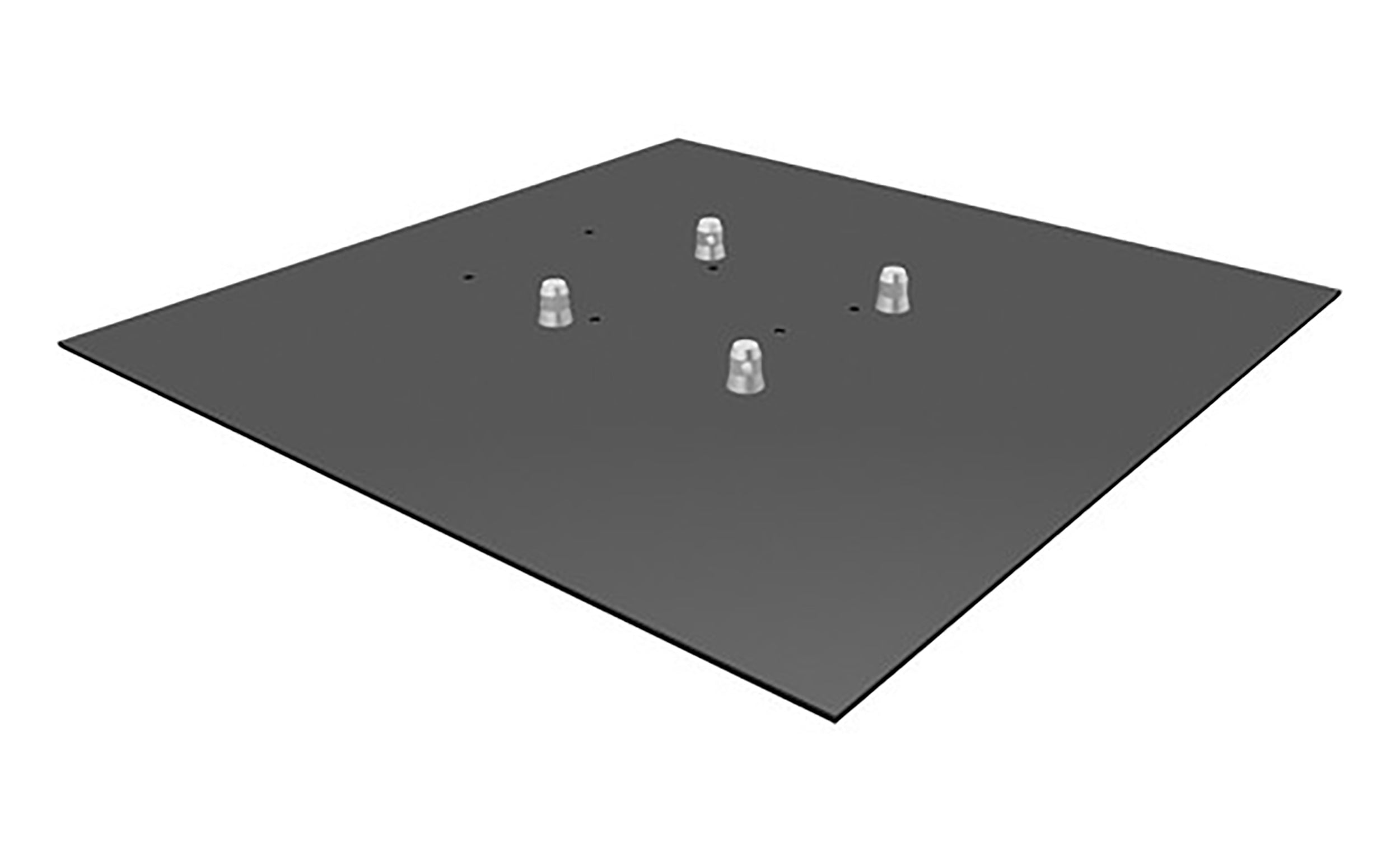 Global Truss BASE PLATE 3.3S, Steel Base Plate - 3x3 FT - Hollywood DJ