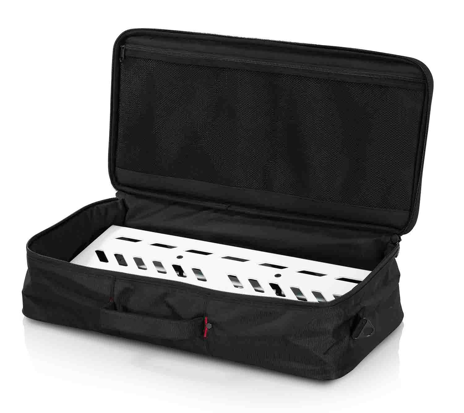 Gator Cases GPB-BAK-WH Large Pedal Board with Carry Bag - White - Hollywood DJ