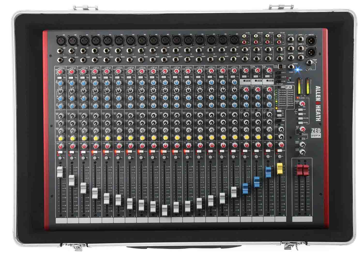 Gator Cases G-MIX 20X30 Mixer and Equipment Case with Wheels - 20″ X 30″ X 6″ - Hollywood DJ