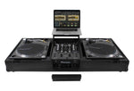 Pioneer DJ PLX-CRSS12 Hybrid Turntable Package with S5 DJ Mixer and Flight Coffin Case by Pioneer DJ