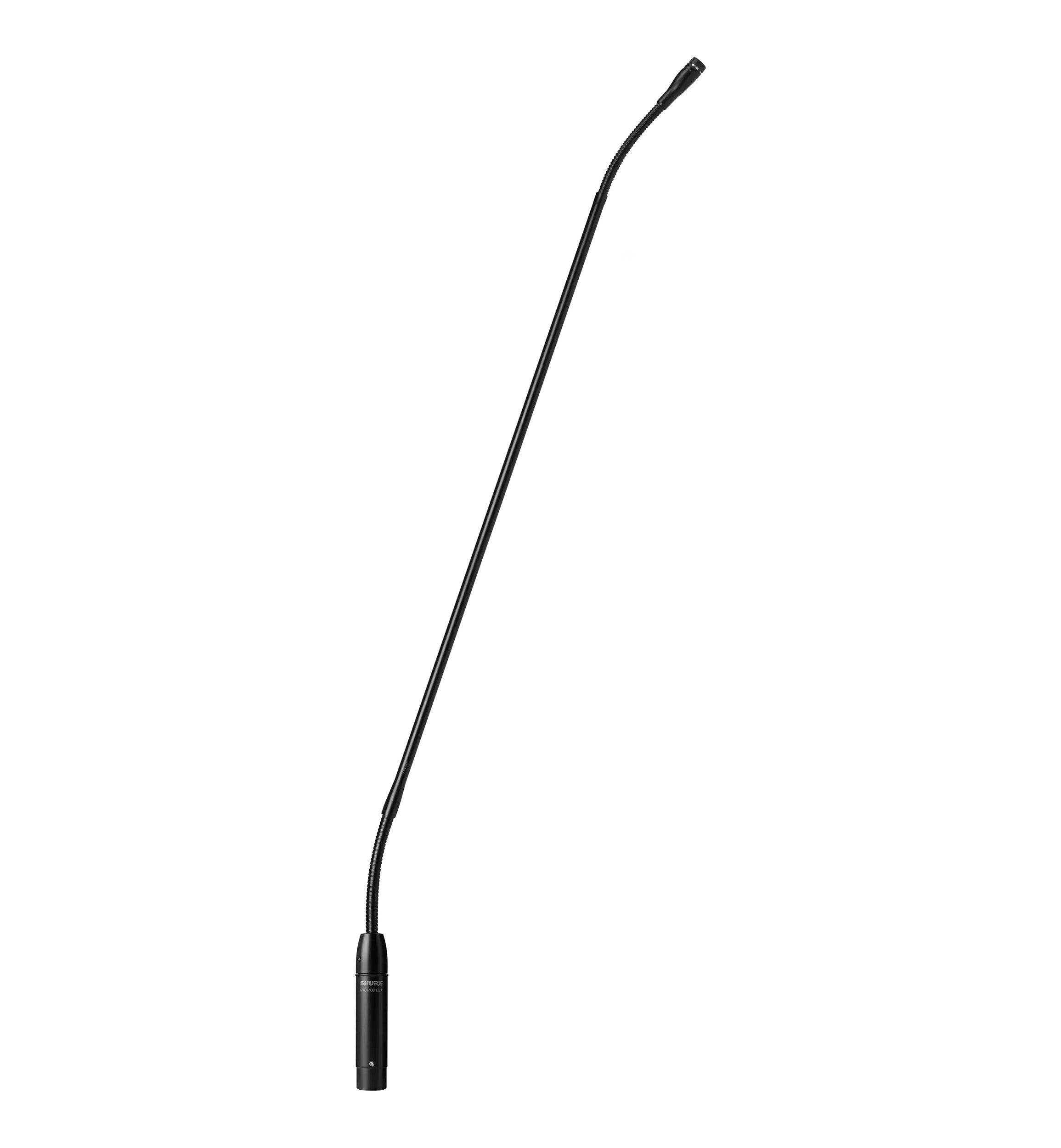 Shure MX424/N, 24-Inch Micro Flex Gooseneck Condenser Microphone with Preamp by Shure