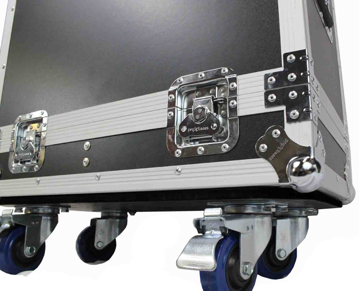 ProX X-QSCK10 ATA style Flight Case for 2x QSC K10 or K10.2 Speakers - Hollywood DJ