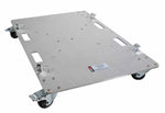 ProX XT-BP2430W Rolling Aluminum Base With 4 - 3 Inch Locking Casters - 24" x 30" - Hollywood DJ