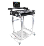 ProX XT-MMDJTV01, Modular Mobile Media DJ Station Booth for ProX XT-GRU Rapid Grid Modular System - Hollywood DJ