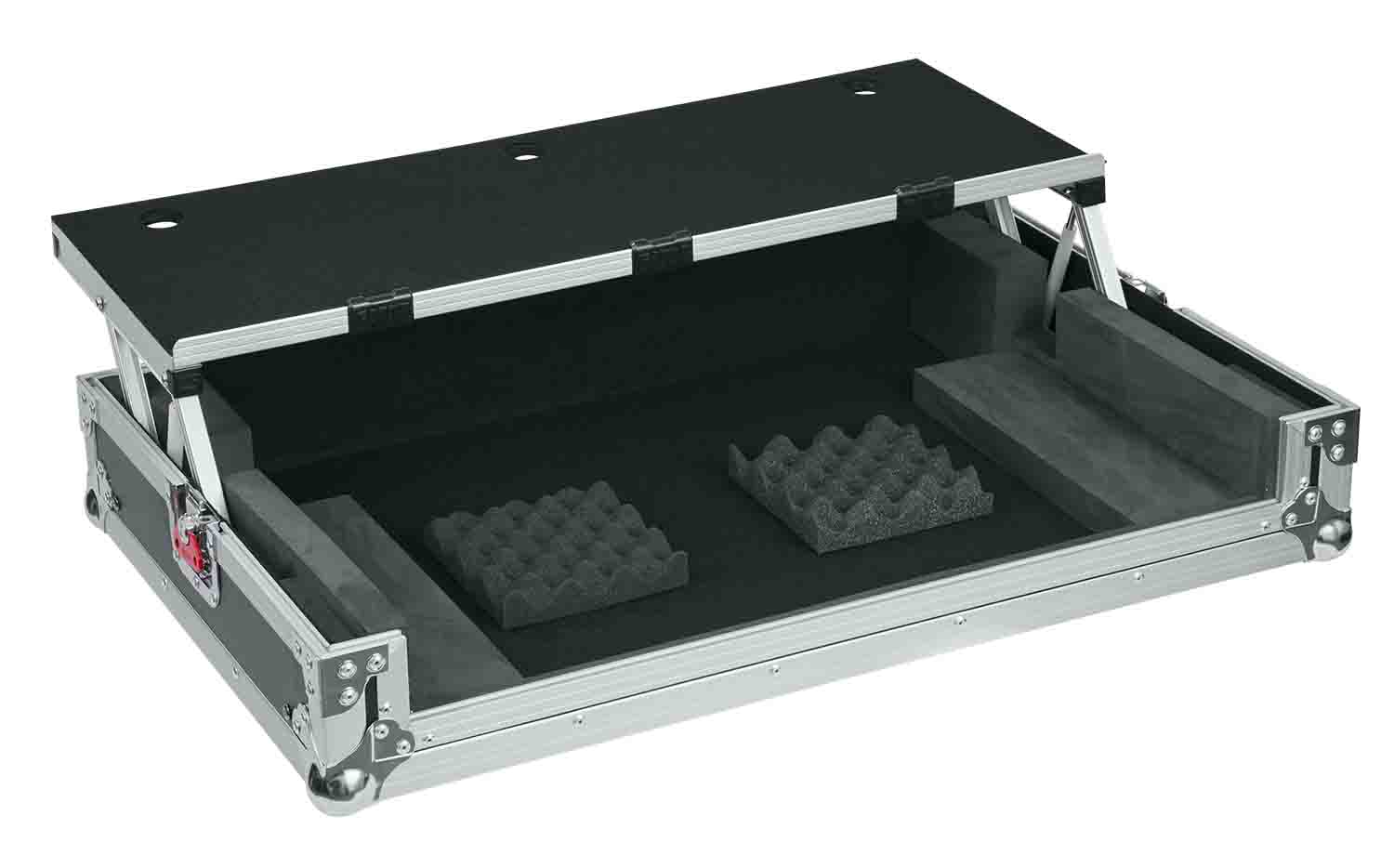 Gator Cases G-TOURDSPUNICNTLA Road Case for Large Sized DJ Controllers with Sliding Laptop Platform - Hollywood DJ