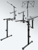 K&M 18815 Laptop Holder - Black - Hollywood DJ