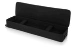 Gator Cases GK-88 SLXL Rigid Lightweight Case for Slim, Extra long 88 Note Keyboards with Wheels - Hollywood DJ