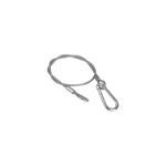 Odyssey LASC304, 30-Inches Long Medium-Duty Safety Cable With Standard Size Spring Hook - Hollywood DJ