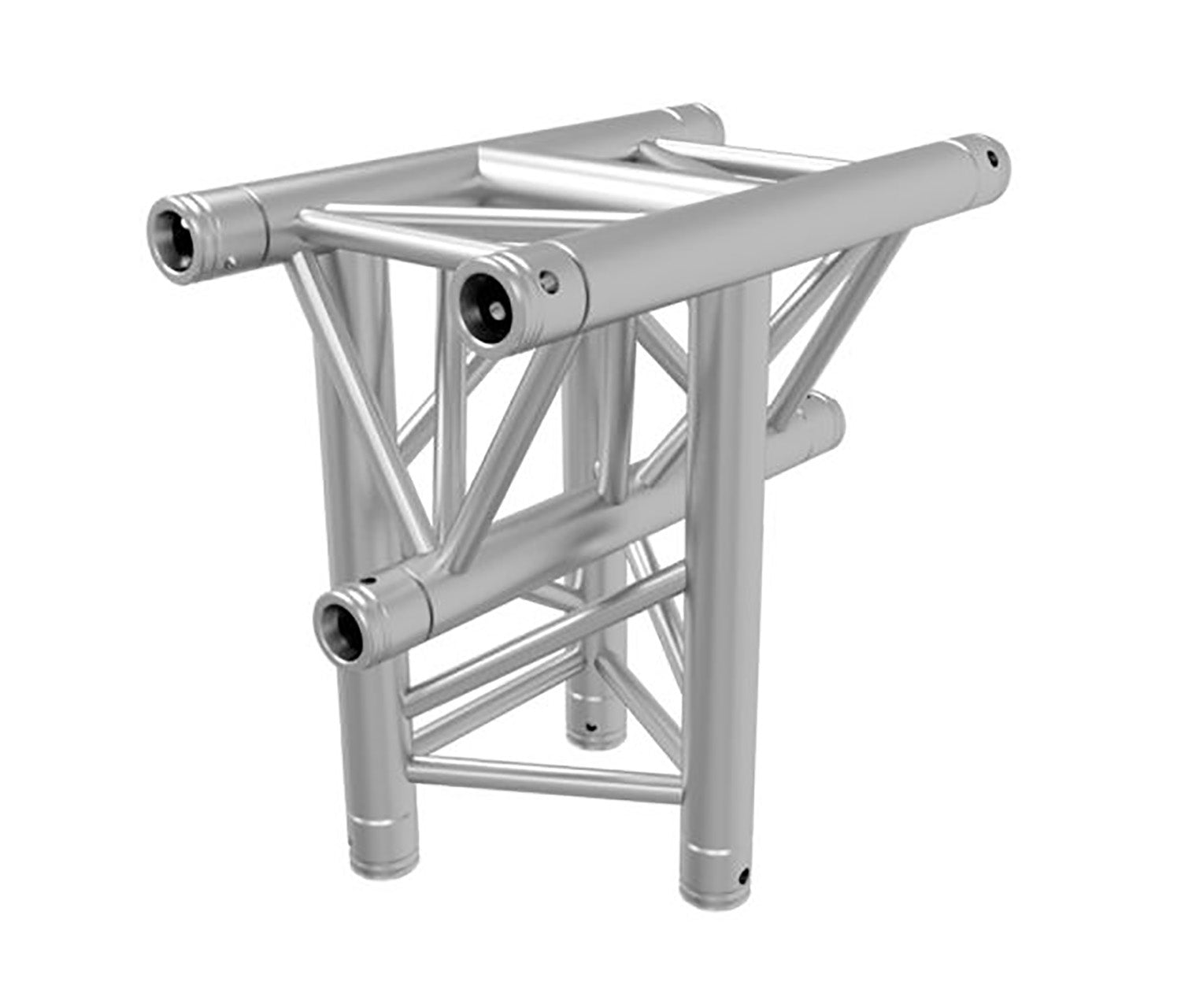 Global Truss TR-4096H-I, Three Way Triangular Horizontal T-Junction Apex In for F33 Triangle Truss - Hollywood DJ