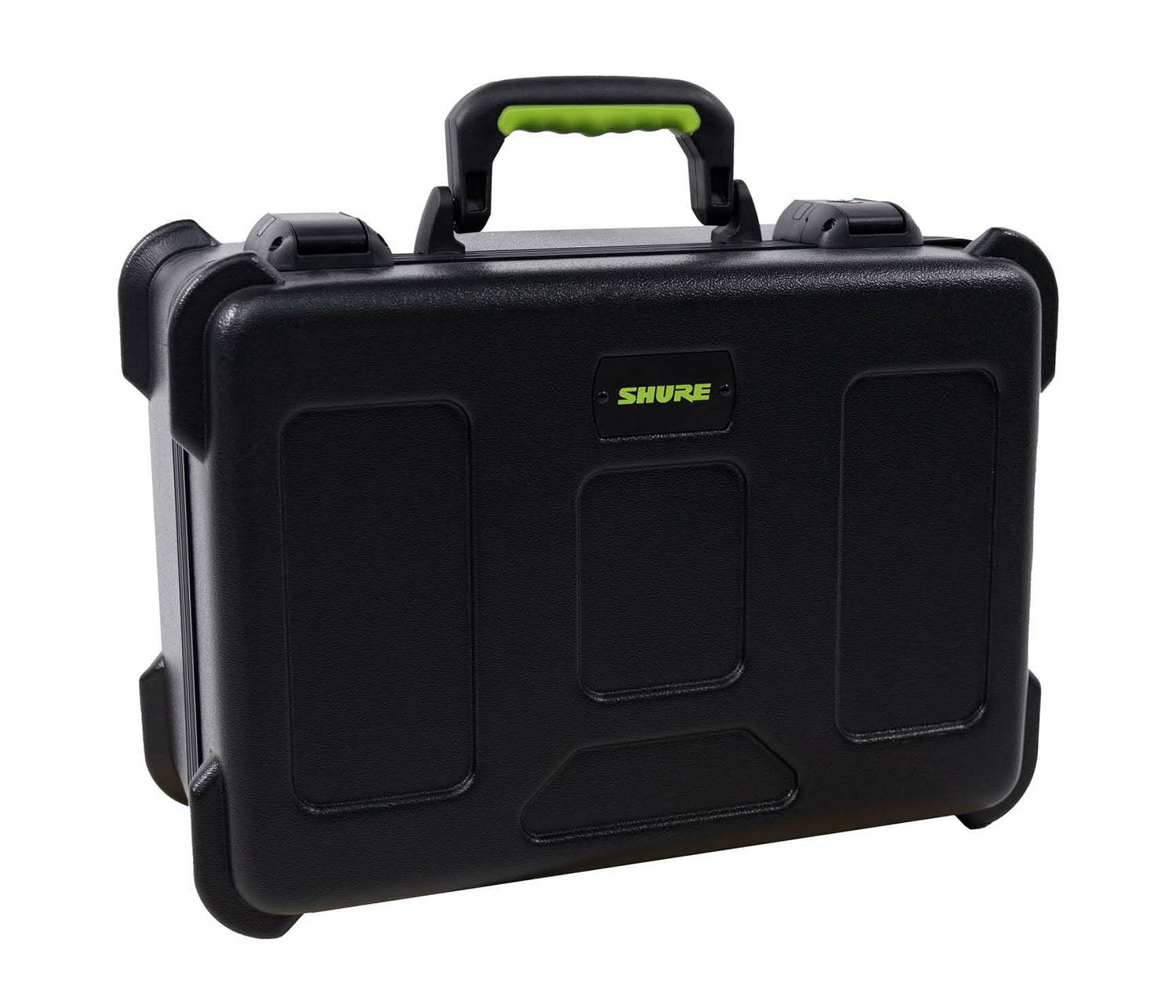 Shure MICCASE15 Plastic Case with TSA-Accepted Latches for 15 Wired Microphones - Hollywood DJ