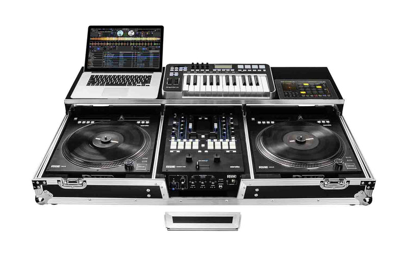 Odyssey FZGSPRA1272W DJ Coffin Case for Rane Seventy-Two and Rain Twelve Mixers - Hollywood DJ