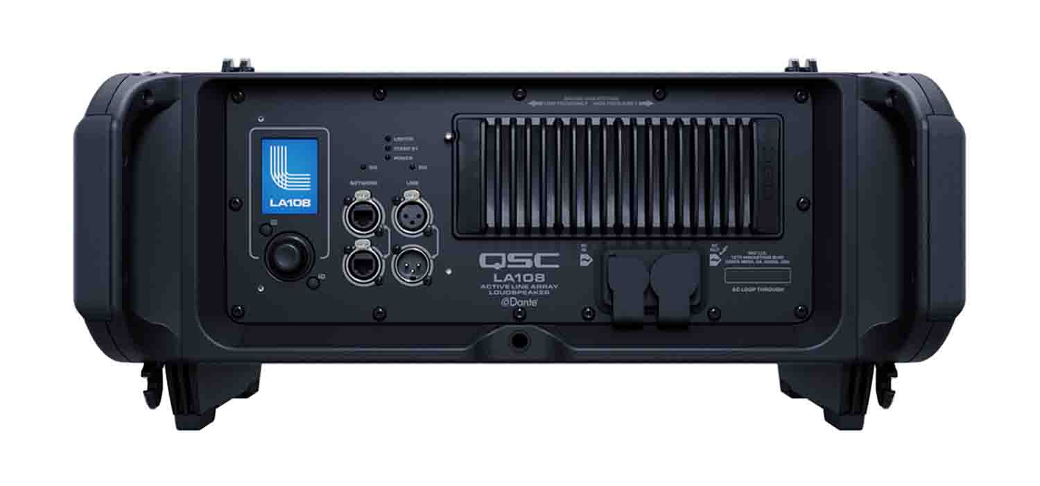 QSC LA108, 2-Way 8-Inch Powered Line Array Loudspeaker - Hollywood DJ