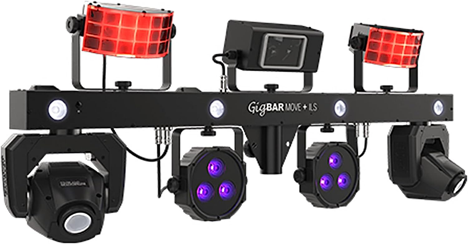 Chauvet DJ GigBAR MOVE + ILS, all in 1 Easy Lighting System - Hollywood DJ