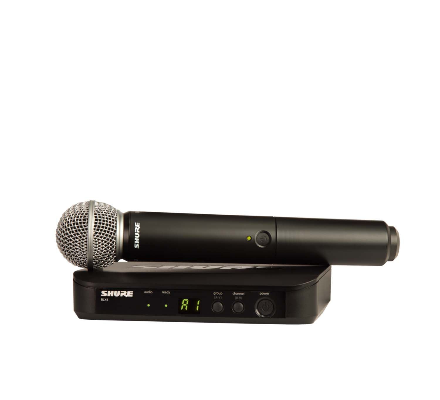 Shure BLX24/SM58 Handheld Wireless Microphone System with SM58 - Hollywood DJ