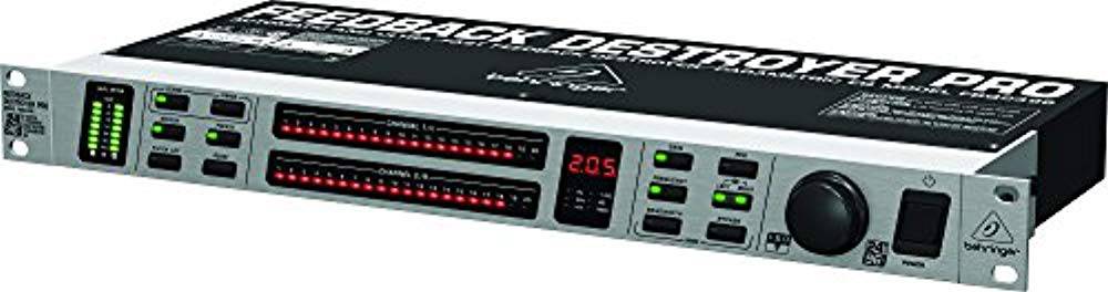 Behringer FBQ2496 Automatic and Ultra-Fast Feedback Destroyer/Parametric EQ - Hollywood DJ