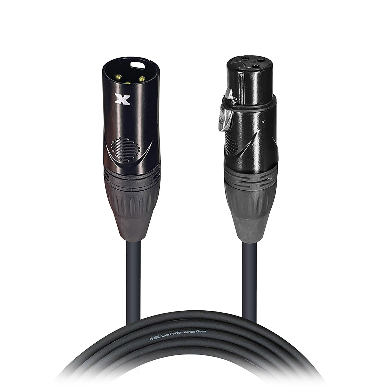 ProX XC-MIC10 Balanced XLR3-F to XLR3-M High Performance Microphone Cable - 10 Feet by ProX Cases