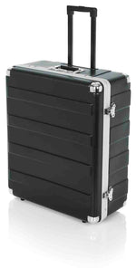 Gator Cases G-MIX-12 PU ATA Molded Pop-Up DJ Mixer Case with Wheels - Hollywood DJ