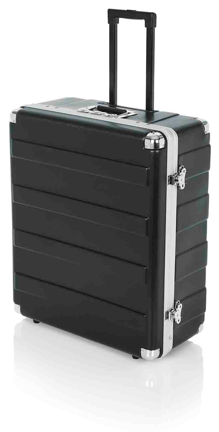 Gator Cases G-MIX-12 PU ATA Molded Pop-Up DJ Mixer Case with Wheels - Hollywood DJ