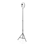 Gator Frameworks GFW-RINGLIGHTTRIPD 10 Inch LED Ring Light Stand with Phone Holder and Tripod Base - Hollywood DJ