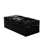 Open Box: Odyssey FZGS12CDJWBL 12" Format DJ Mixer and Two Large Format Media Players Coffin Flight Case with Glide Platform - Black - Hollywood DJ