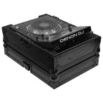 Odyssey FZCDJBL Universal DJ Flight Case for Large Format Media Player - Black - Hollywood DJ