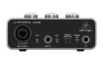 Behringer UM-2, 2X2 USB audio Interface - Hollywood DJ
