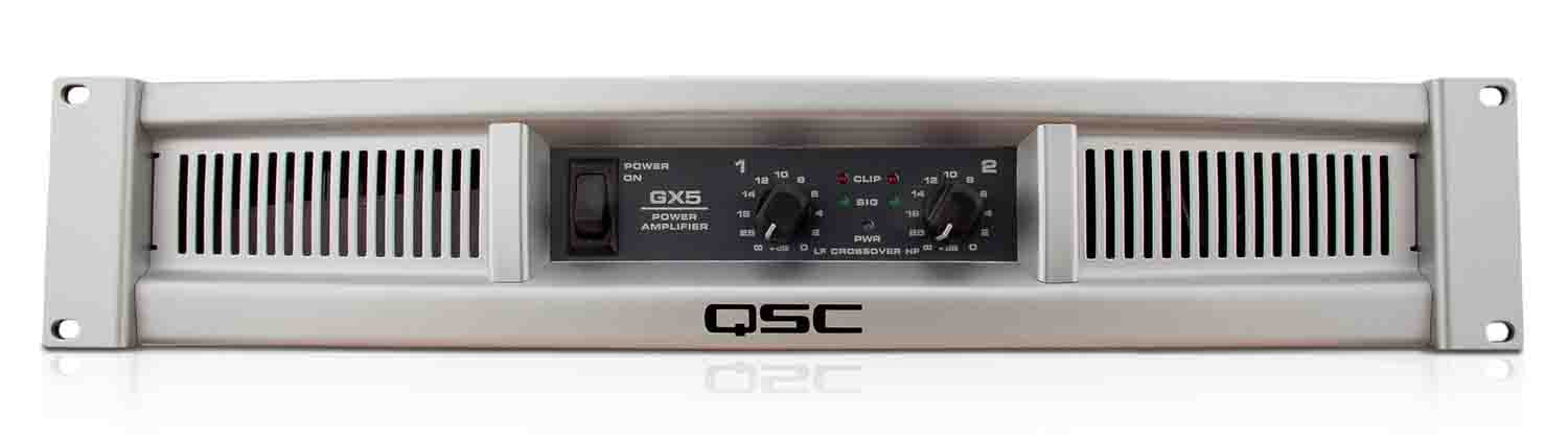 QSC GX5 2 channel Power Amplifier - 700W - Hollywood DJ