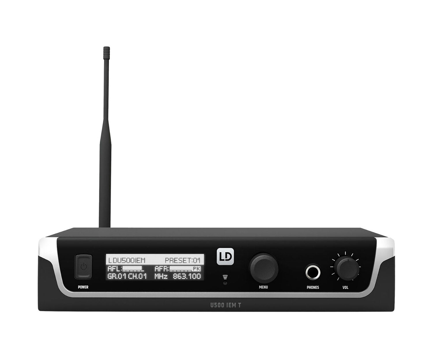 LD Systems U504.7 IEM Wireless In-Ear Monitoring System - 470 - 490 MHz - Hollywood DJ