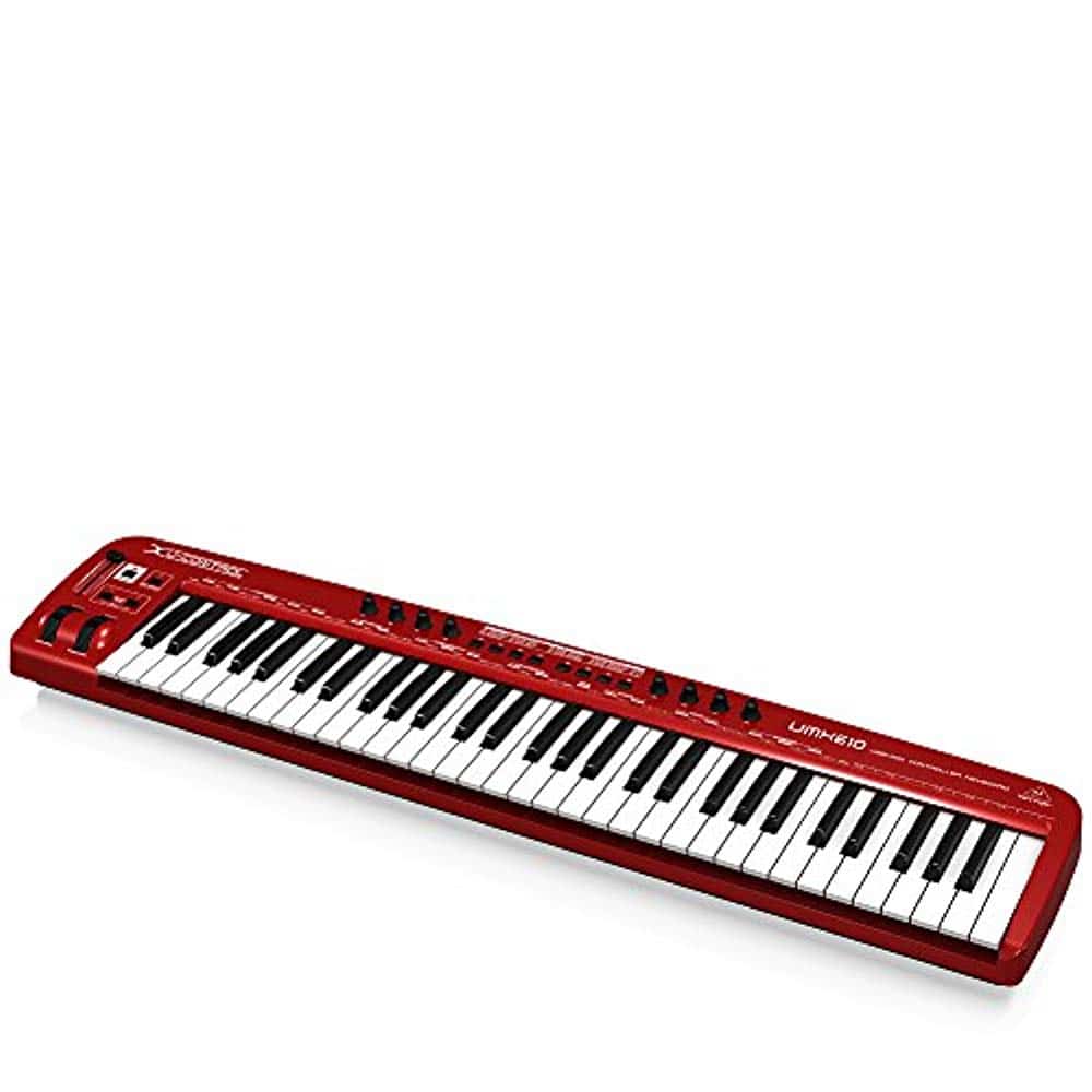 Behringer UMX610, 61 Key USB/MIDI Controller Keyboard - Hollywood DJ