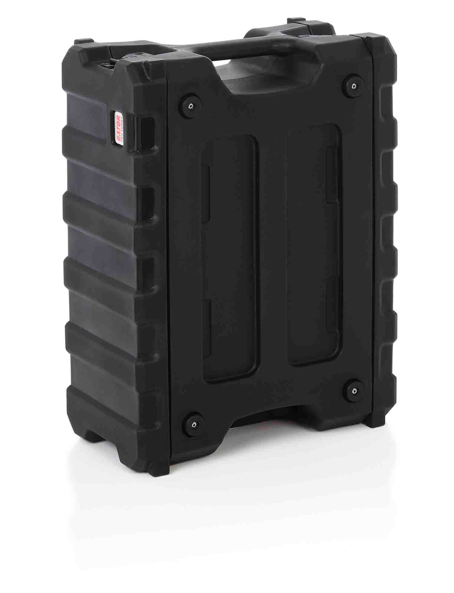Gator Cases G-PRO-4U-13, 4U Deep Molded Audio Rack Case - 13 Inch - Hollywood DJ