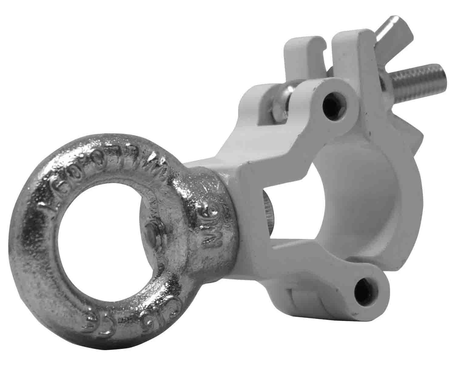 Odyssey LACE25SW Aluminum Small Mini Clamp with Eye Bolt - White Finish by Odyssey