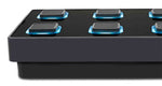 Visual Productions B-Station2 Advanced Wall Mount Panel with Backlit Push Buttons - Hollywood DJ