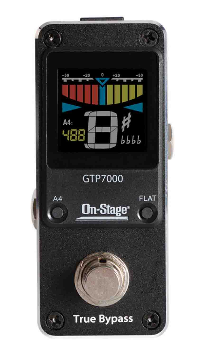 Onstage GTP7000 Mini Pedal Tuner - Hollywood DJ