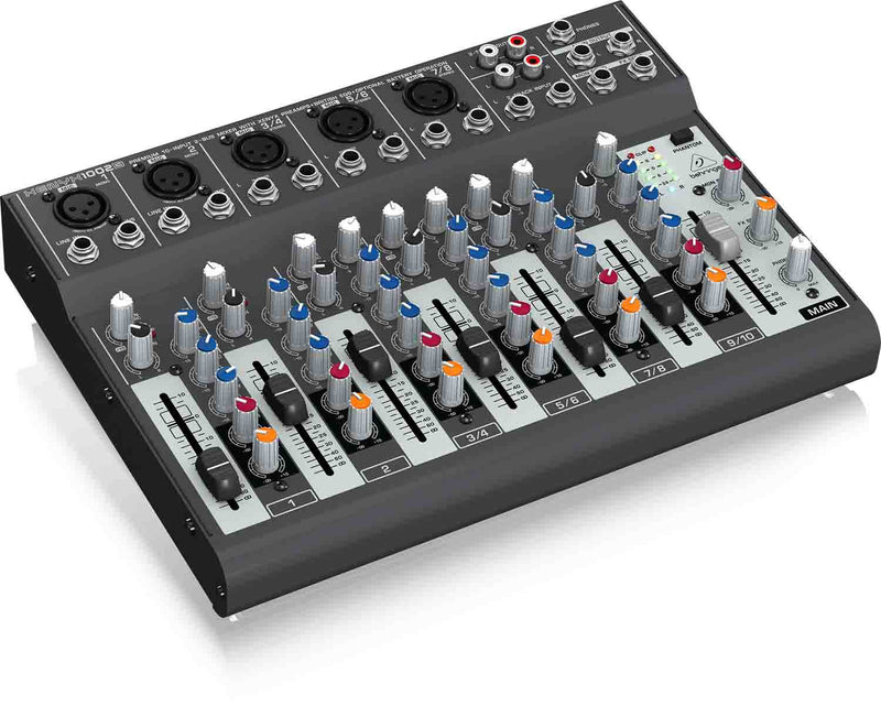 Behringer 1002B, 10-Input 2-Bus Mixer with XENYX Preamps - Hollywood DJ