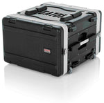Gator Cases GRR-6PL-US Powered Rolling Molded 6U Rack Case - Hollywood DJ
