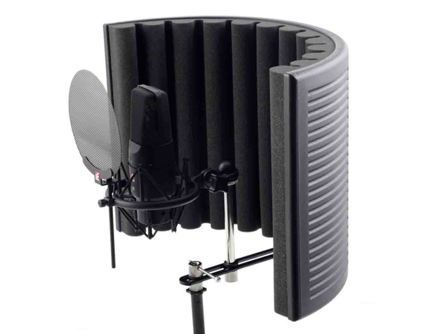 sE Electronics RF-X Portable Isolation Filter X Vocal Booth - Gray - Hollywood DJ